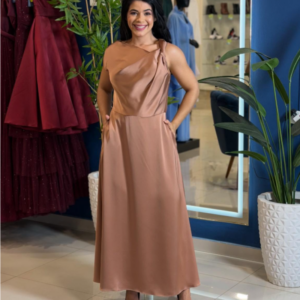 Vestido Creme